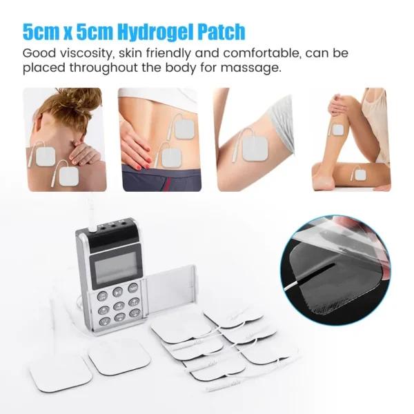 15 Modes 4 Output Channel PMS Eletric Professional Muscle Stimulation Physio massager Tens Electrodes Machines Body Massager Pad