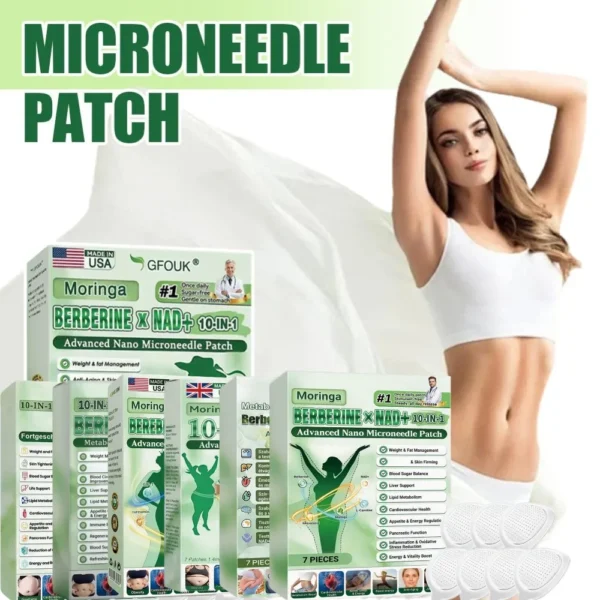 Women's Nano Microneedle Slimming Patch Weight Management & Blood Sugar Balance Weight Loss For Body Skin Daily Use