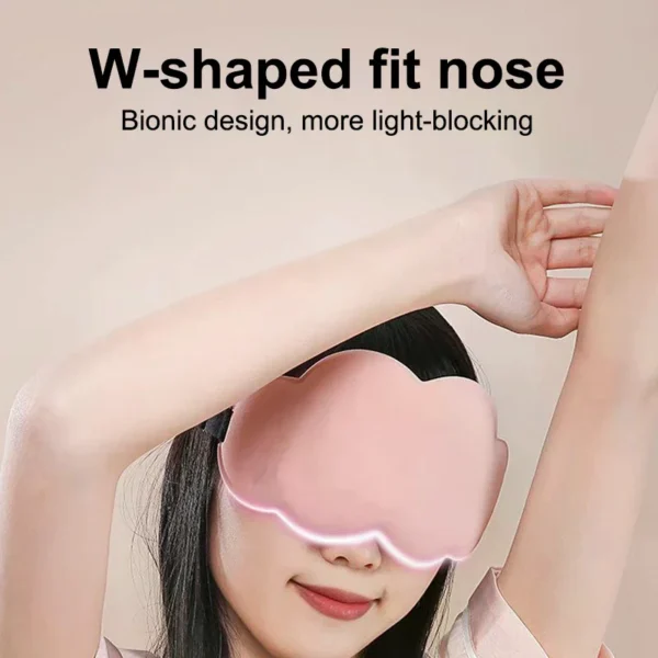 3D Sleeping Mask Memory Foam Block Out Light Eye Shade Blindfold For Tiredness Relief Night Sleeping Aid Face Mask Eyepatch