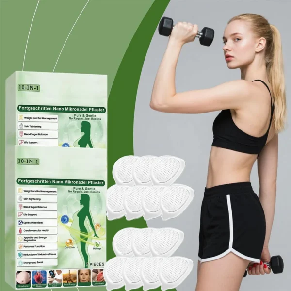 2026 Newest Nano Microneedle Firming Patch for Women Men Pure & Gentle Figure Line Shaping Weight And Fat Management Sticker