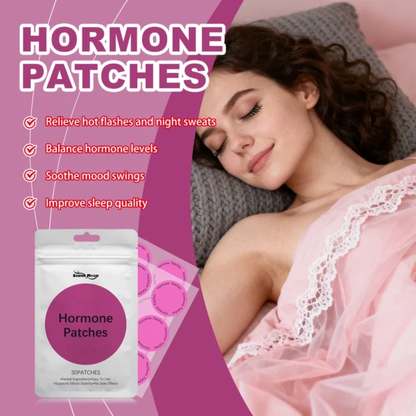 30/60/90pcs Hormone Balance Transdermal Patches Improve Fatigue Mood Swings Relieve Menopause Women Hormonal Support Patches