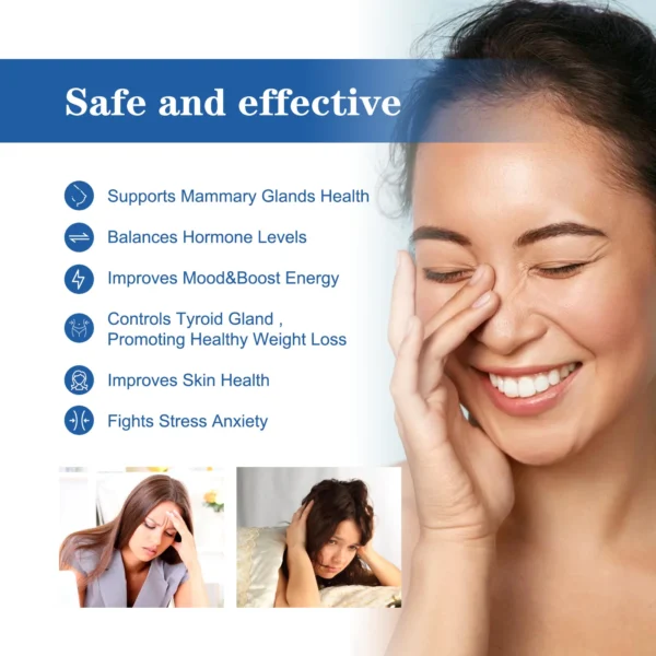 EELHOE Progesterone Cream for Menopause Middle-Aged Elderly Woman Progesterones Women Hormonal Balance Menopause Estrogen Cream