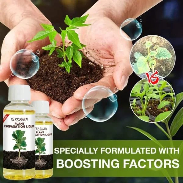 Rapid Rooting Liquid Hormone for Plants Propagation Solution Promote Root Growth Fertilizer Recovery for Struggling Houseplants
