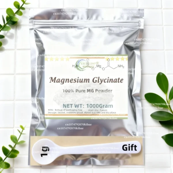 Global AliExpress Official Designated Direct Sales 99% Magnesium Glycine Customized Packaging Lowest Price Fast Delivery