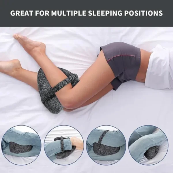 Memory Foam Leg Knee Foam Support Pillow Side Sleeper Sciatica Orthopedic Sciatica Back Hip Relief Pillow For Bed Sofa