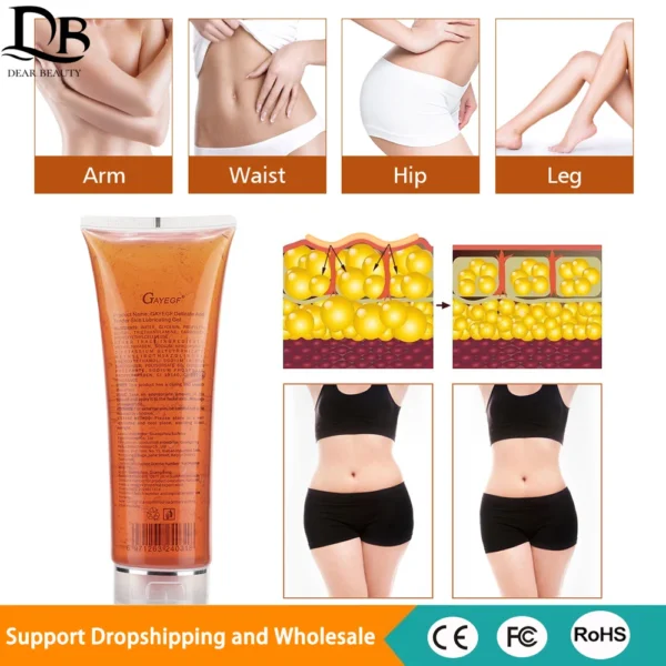 300g Conductive Gel for Ultrasound Cavitation EMS Massager Body Slimming Beauty Machine Anti Cellulite Weight Loss Fat Burn Gel