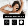 30/60Pcs Anti Snoring Mouth Patch Improve Sleeping Promoting Better Breath Reduce Snoring Sticker Nose Breathing Orthosis Tape