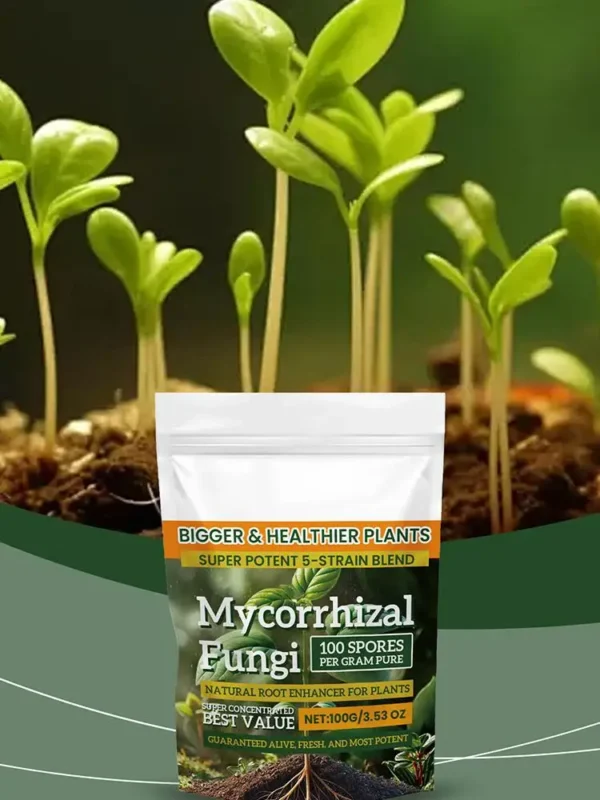 100g Plant Fertilizer Powder Plant Growth Nutrient Fertilizer Safe and Effective Rooting Supplement for Soil Culture Hydroponics