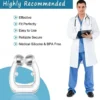 Anti-Snoring Nose Clip for Men & Women, Silicone Snore Stopper, Comfortable Sleep Breathing Aid Device