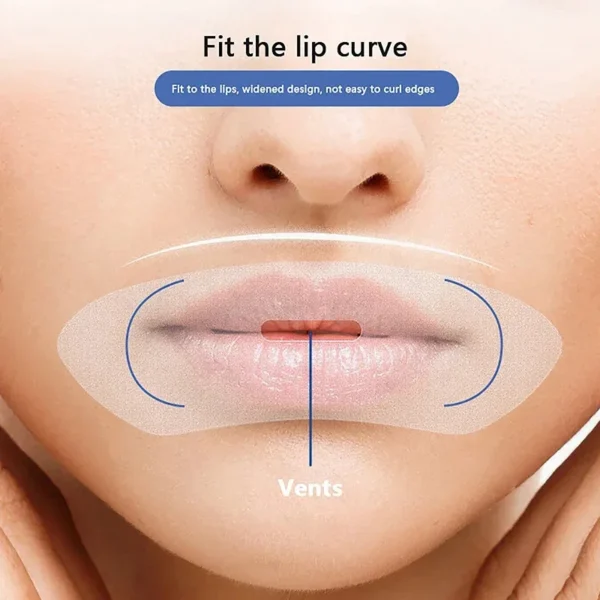 50pcs night sleep patches, lip and nose breathing improvement patches, anti-snoring patches, mouth correction patches, anti-open