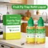 60ml Fruit Fly Trap Refill Liquid Home Kitchen Living Room Insect Repellent Attractant Sucrose Apple Cider Vinegar Pest Control