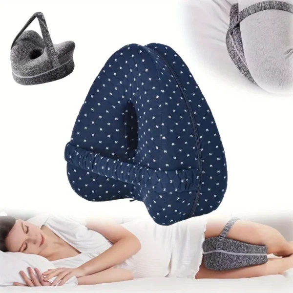 Memory Foam Leg Knee Foam Support Pillow Side Sleeper Sciatica Orthopedic Sciatica Back Hip Relief Pillow For Bed Sofa