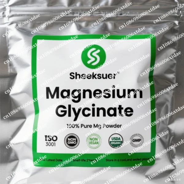 Household Products (Semi-finished Products/Essence Raw Materials) Soap Making/Spices Magnesium Glycinate 100% Mg, Free Shipping