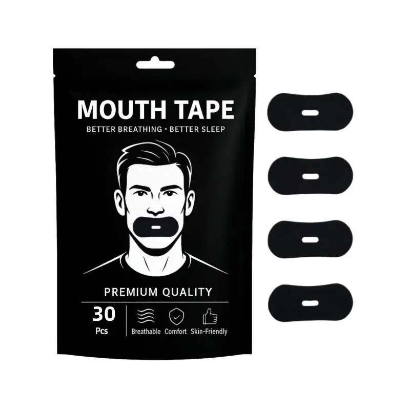 30pcs anti-snoring mouth patches, sleep patches, mouth closure patches, used to close the mouth, improves sleep