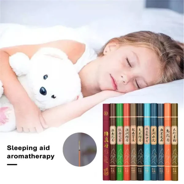 Relaxing Lavender Incense Lavender Incense Sticks for Sleep Aid Meditation Natural Mosquito Repellent for Housewarming