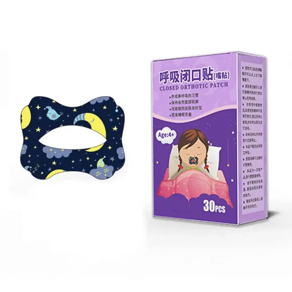 30 Pack Anti-Snoring Stickers For Kids Adults Stop Snoring Patch Improve Sleeping Better Breath Night Sleep Mouth Orthosis Q2Z9