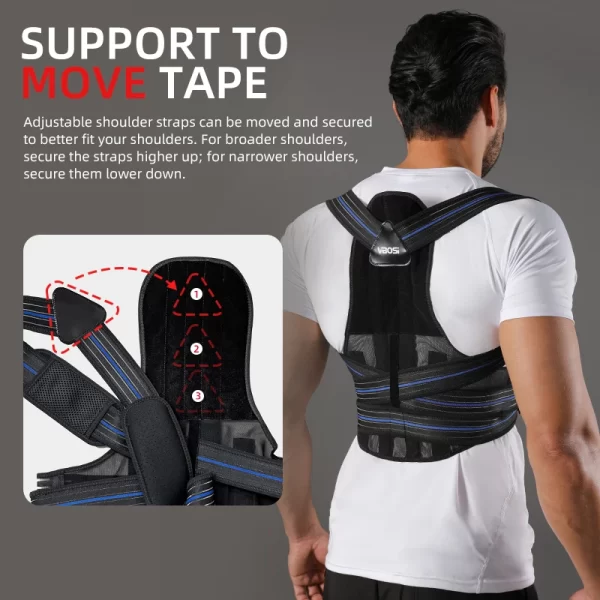 kf-S8da3471334f04266bfcba029270f55d6V VBOSi Adjustable Back Support Posture Corrector for Men And Women